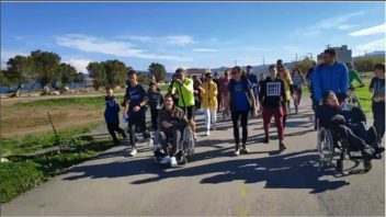 Χανιώτης αθλητής διέσχισε 162 χιλιόμετρα μαζί με τον Γεράσιμο και το αμαξίδιο του