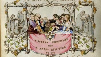 H πρώτη χριστουγεννιάτικη κάρτα στον κόσμο δημιουργήθηκε το 1843!