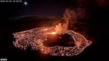 «Ξύπνησε» ξανά το ηφαίστειο Κιλαουέα στη Χαβάη