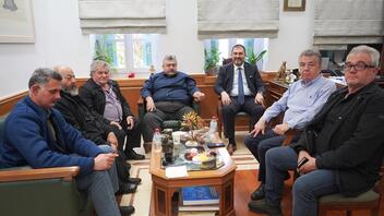 Συνάντηση Αρναουτάκη με τον Δήμαρχο Σφακίων 