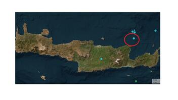 Νέος σεισμός, αισθητός στην Κρήτη