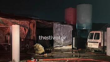 Θεσσαλονίκη: Φωτιά σε επιχείρηση με αιθέρια έλαια