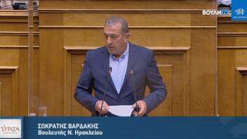 Ο Σ. Βαρδάκης για τη συζήτηση της πρότασης δυσπιστίας του ΣΥΡΙΖΑ στη βουλή