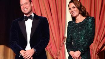 O πρίγκιπας Ουίλιαμ και η Κέιτ Μίντλετον στην τελετή απονομής των βραβείων BAFTA 2023