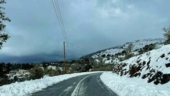 Κακοκαιρία Μπάρμπαρα: Επιδείνωση και χιονοπτώσεις τις επόμενες ώρες στην Κρήτη