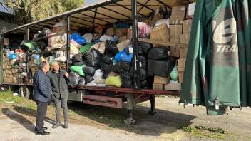 Ολοκληρώθηκε η συγκέντρωση βοήθειας για τους σεισμόπληκτους από ΠΕΔ Κρήτης και Δήμους