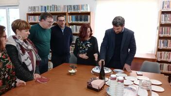 Παρουσία Δημάρχου η κοπή πίτας στις Βιβλιοθήκες του Δήμου Χανίων