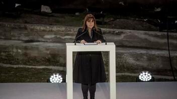 2023 Έλευσίς: Ο χαιρετισμός της Κατερίνας Σακελλαροπούλου για την Ελευσίνα