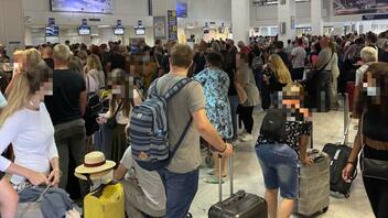 Τα πρώτα "χελιδόνια" στο αεροδρόμιο Ηρακλείου, χωρίς προσωπικό κι επαρκή κλιματισμό 