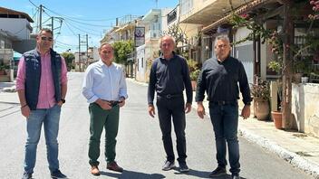 Ολοκληρώθηκαν στον Δήμο Ιεράπετρας ασφαλτοστρώσεις, προϋπολογισμού 835.000 ευρώ