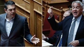 Μάχη στη Βουλή ανάμεσα σε Βορίδη και Τσίπρα για το κόμμα Κασιδιάρη