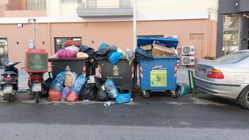 "Βουνά" τα σκουπίδια στο Ηράκλειο - Δεύτερη μέρα κινητοποιήσεων των εργαζομένων