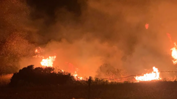 Υπό μερικό έλεγχο η πυρκαγιά στο Σφηνάρι Κισσάμου
