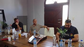 Σύσκεψη υποψήφιων βουλευτών του ΚΚΕ στα Χανιά με φορείς στον Πλατανιά