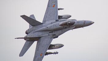 Ισπανικό μαχητικό F-18 συνετρίβη στη Σαραγόσα - Δείτε βίντεο!
