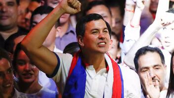 Προεδρικές εκλογές στην Παραγουάη: Ο υποψήφιος του κυβερνώντος δεξιού κόμματος Colorado Σαντιάγο Πένια εκλέγεται πρόεδρος 