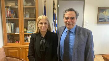 Επίσκεψη υποψ. βουλευτή Ν. Χανίων ΝΔ Σέβης Βολουδάκη στο Πολυτεχνείο Κρήτης