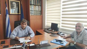 Υπογραφή σύμβασης 113.000 € για αποκατάσταση και πρόληψη ζημιών στο αγροτικό δίκτυο του Δήμου Αμαρίου
