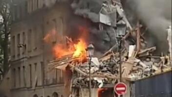 Ισχυρή έκρηξη στο Παρίσι – Φωτιά σε διαμερίσματα