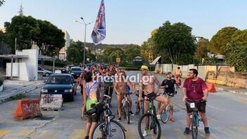 Γυμνή ποδηλατοδρομία για 16η χρονιά στη Θεσσαλονίκη