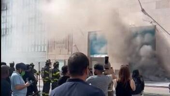 Φωτιά στο εμβληματικό κοσμηματοπωλείο Tiffany στη Νέα Υόρκη
