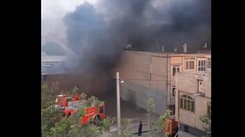 Ιράν: Μεγάλη πυρκαγιά σε αποθήκη στην πόλη Μασχάντ