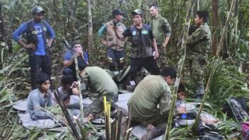 Κολομβία: Παιδιά, που αγνοούνταν, βρέθηκαν ζωντανά έπειτα από 40 ημέρες μέσα στη ζούγκλα	