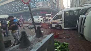 Γιοχάνεσμπουργκ: Ένας νεκρός και δεκάδες τραυματίες από έκρηξη σε κεντρικό δρόμο από διαρροή φυσικού αερίου