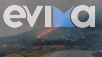 Φωτιά στην Κάρυστο: Αναζωπύρωση κοντά στο χωριό Αντιά, νέα μάχη των πυροσβεστικών δυνάμεων