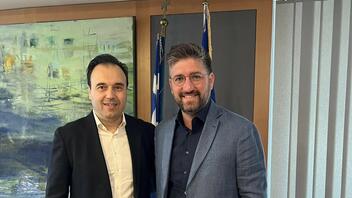 Με τον Υπουργό Ψηφιακής Διακυβέρνησης ο Δήμαρχος Μαλεβιζίου στην Αθήνα