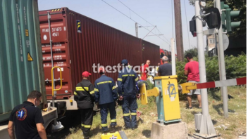 Νεκρός ο οδηγός που παρασύρθηκε από τρένο στη Θεσσαλονίκη