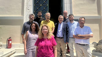 Συνάντηση Ε. Τσακαλώτου με τον Πρόεδρο του Εθνικού Αστεροσκοπείου Αθηνών και μέλη της επιστημονικής και ερευνητικής ομάδας