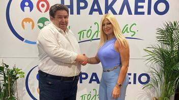 Υποψήφια με τον Μ. Καραμαλάκη η πρόεδρος του Συνδέσμου Επισιτισμού Μαρία Αντωνακάκη