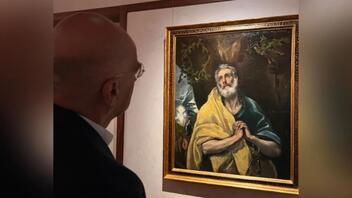 Δένδιας: Θαύμασε τα έργα του Δομίνικου Θεοτοκόπουλου στο μουσείο El Greco, στο Τολέδο