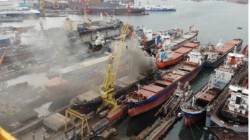 Φονική έκρηξη σε ναυπηγεία της Κωνσταντινούπολης 