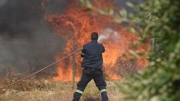 Συνδρομή των Ενόπλων Δυνάμεων στην κατάσβεση της φωτιάς στην Αλεξανδρούπολη
