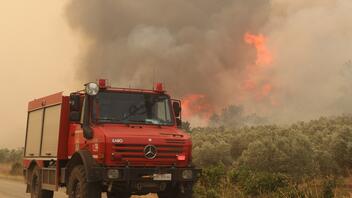 Φωτιά στη Ροδόπη - Νέο μήνυμα «112» για εκκένωση του χωριού Κιζάρι 
