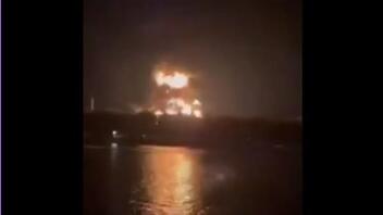 Μαύρη θάλασσα: Εκρήξεις και πυρά κοντά στο Ναβαρασίσκ