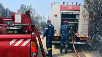 Αγρίνιο: Φωτιά στην περιοχή Μοναστηράκι