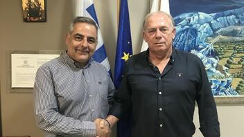 Ο Νίκος Τσαγκαράκης στηρίζει την υποψηφιότητα του επικεφαλής της παράταξης “Λασιθιώτικο Κάλεσμα 2023” Γιάννη Στεφανάκη