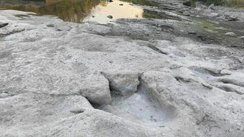 Τέξας: H ξηρασία αποκάλυψε ίχνη δεινοσαύρων 110 εκατομμυρίων ετών