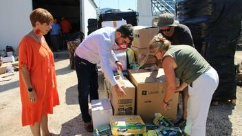Χανιά: Περισσότερες από 80 παλέτες ανθρωπιστικής βοήθειας αποστέλλονται στους πληγέντες της Θεσσαλίας