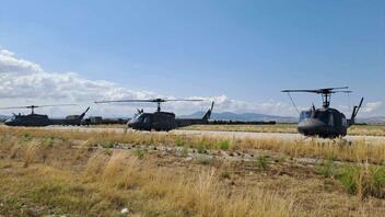 Απομακρύνονται τα ελικόπτερα από το Στεφανοβίκειο λόγω ανόδου της στάθμης των νερών