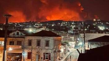 Φωτιά στον Έβρο: Ολονύχτια μάχη με τις φλόγες -Δραματικές ώρες στο Σουφλί