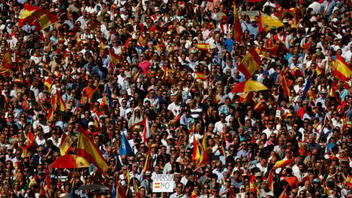 Ισπανία: 40.000 διαδηλωτές κατά της αμνηστίας για τους Καταλανούς αυτονομιστές