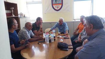 Συναντήσεις του Αλέξη Καλοκαιρινού με τον Αστυνομικό Δ/ντή Ηρακλείου και την Ένωση Αστυνομικών Υπαλλήλων
