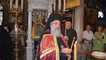 Στην Τήνο ο Αρχιεπίσκοπος Κρήτης Ευγένιος: ''Να κρατήσουμε την πίστη και την παράδοση μας''