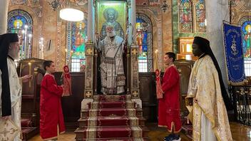 Πατριαρχική Θεία Λειτουργία στον Καθεδρικό ναό του Ευαγγελισμού στην Αλεξάνδρεια
