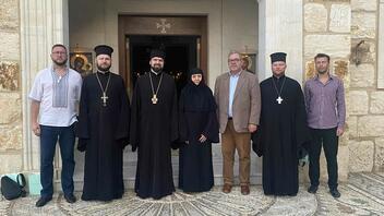 Αντιπροσωπεία της Θεολογικής Ακαδημίας του Κιέβου στην Κρήτη