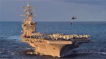 Στη Σούδα το αεροπλανοφόρο «USS Gerald Ford» -Έχει πλήρωμα 6.000 άτομα